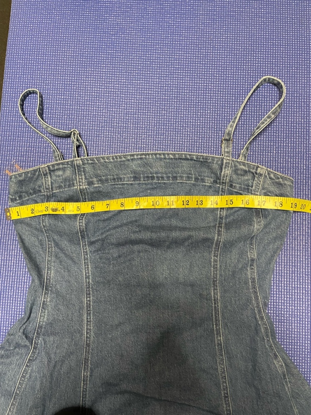 GAP Blue Midi Denim Dress NWT - Picture 10 of 10